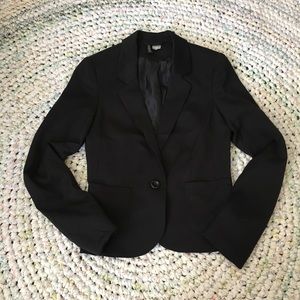 NWOT  SZ 4 H&M black blazer